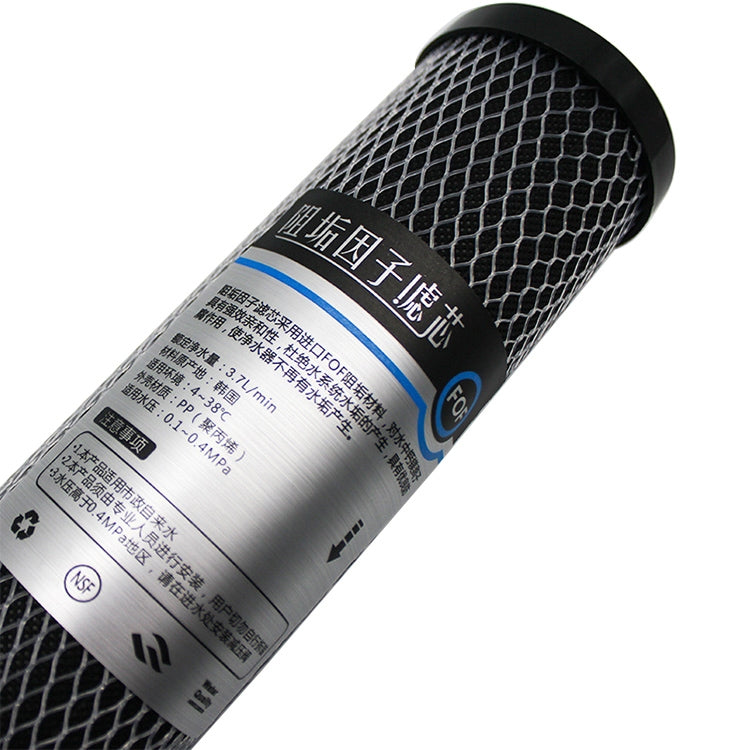 2 PCS 10 inch Coconut Shell Activated Carbon Filter Household Water Purifier Filter