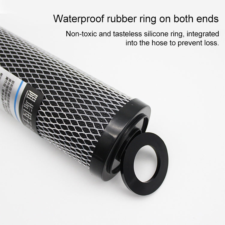 2 PCS 10 inch Coconut Shell Activated Carbon Filter Household Water Purifier Filter