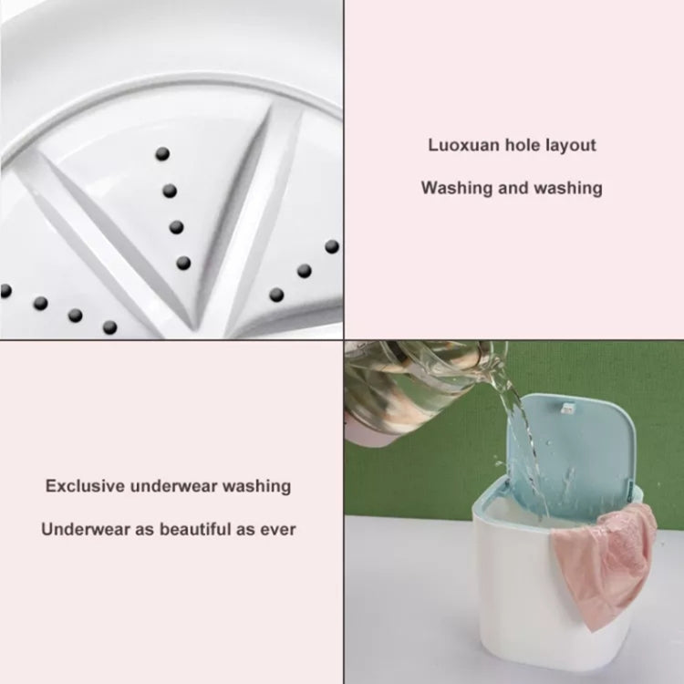 Household USB Ultrasonic Turbo Desktop Washing Machine Underwear Washer