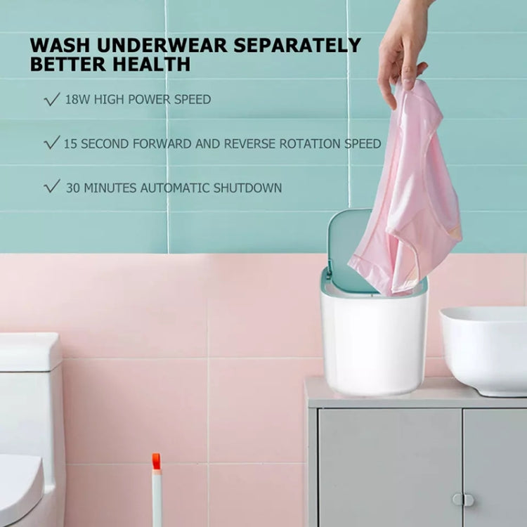 Household USB Ultrasonic Turbo Desktop Washing Machine Underwear Washer