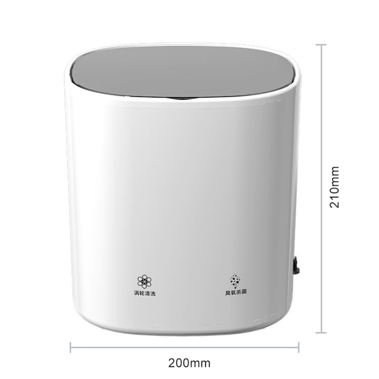 Mini Household Socks Underwear Panties Washing Machine With Ozone Draining Basket