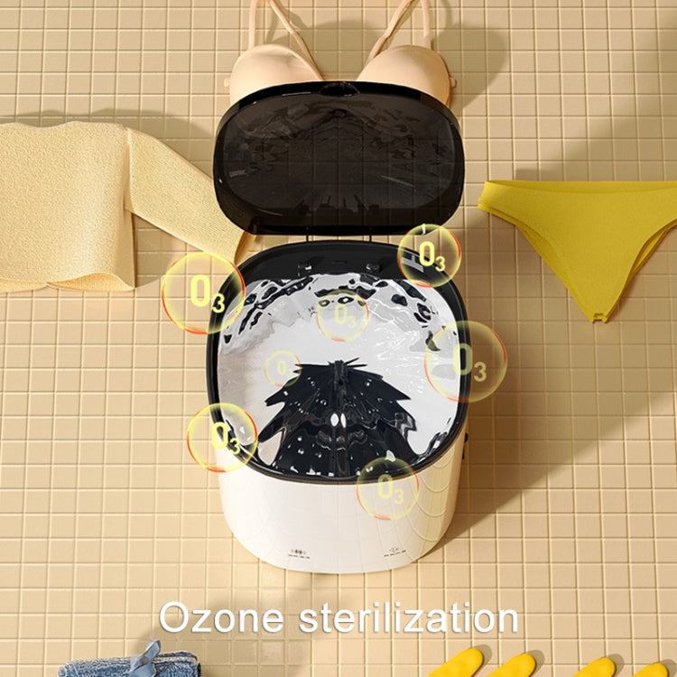 Mini Household Socks Underwear Panties Washing Machine With Ozone Draining Basket
