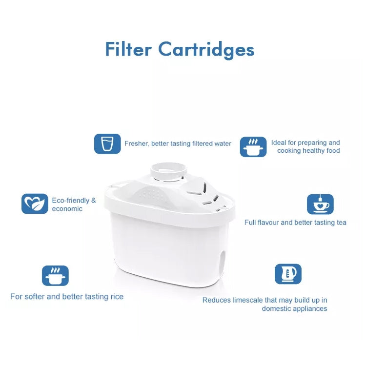 6 PCS Kitchen Universal Activated Carbon Filter Water Purifier Filter Element