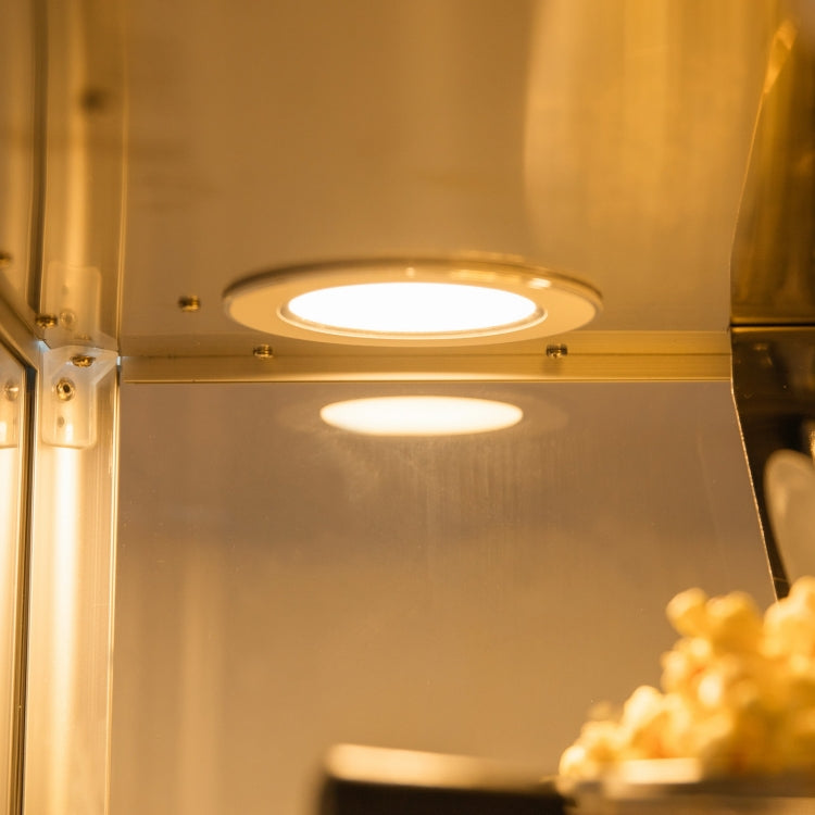 [US Warehouse] 850W 120V-60HZ 8oz Retro Single Door Popcorn Machine, Size: 43.6x37x58.8cm