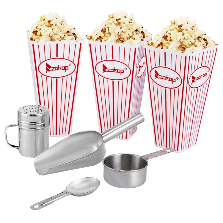 [US Warehouse] 850W 120V-60HZ 8oz Retro Single Door Popcorn Machine, Size: 43.6x37x58.8cm