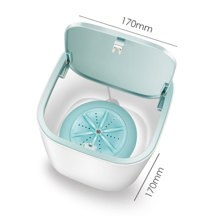 Household Ultrasonic Desk Washing Machine USB Rechargeable Small Portable Underwear Washer