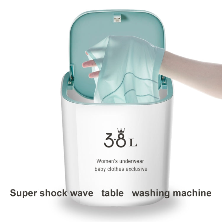 Household Ultrasonic Desk Washing Machine USB Rechargeable Small Portable Underwear Washer
