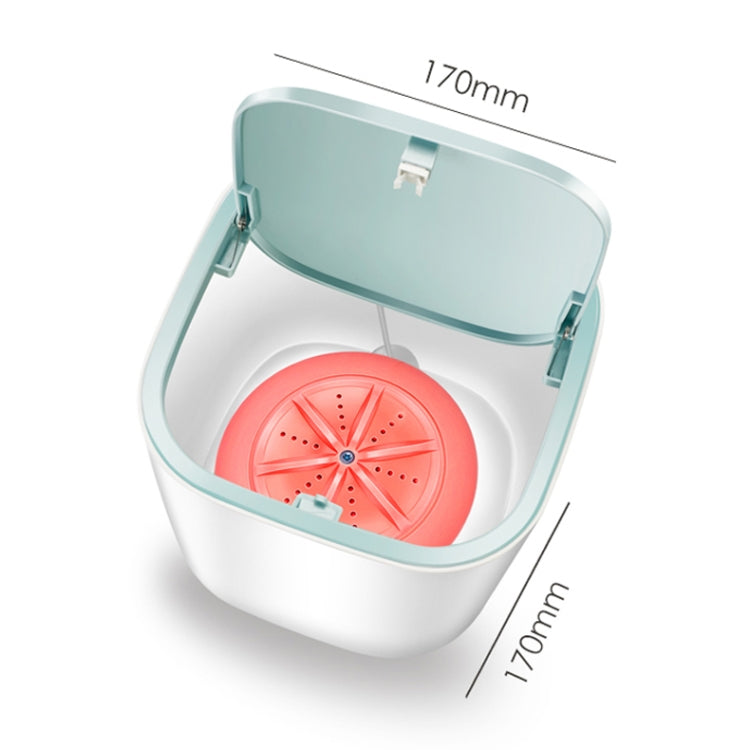 Household Ultrasonic Desk Washing Machine USB Rechargeable Small Portable Underwear Washer