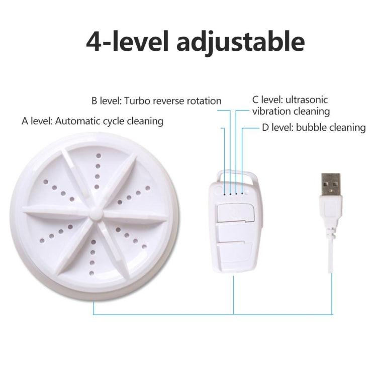 3 in 1 Travel Portable Mini Folding Bucket Super Vibration Wave Turbo Washer with Control Switch