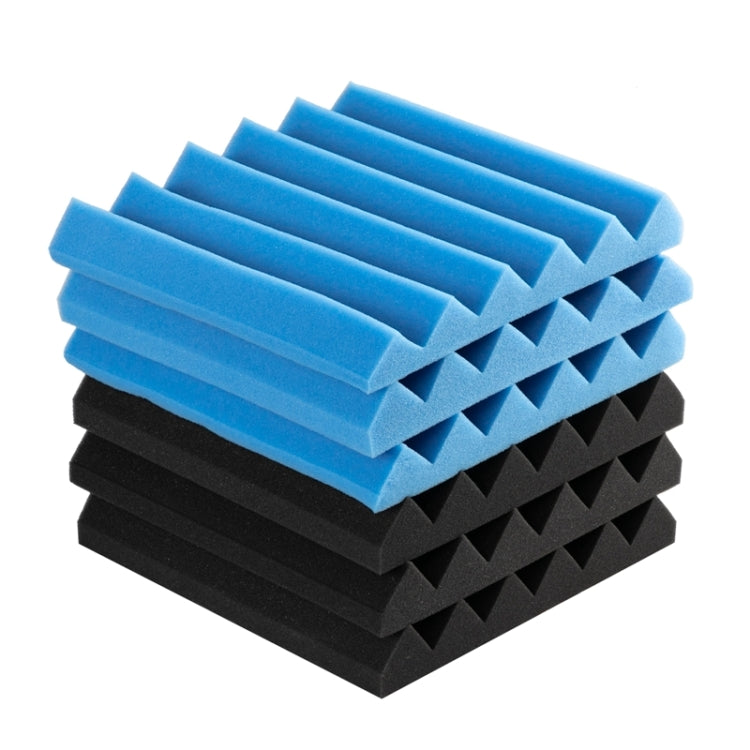[US Warehouse] 20 PCS Acoustic Foam Panel Wedge Studio Soundproofing Wall Padding, Size: 12x12x2 inch
