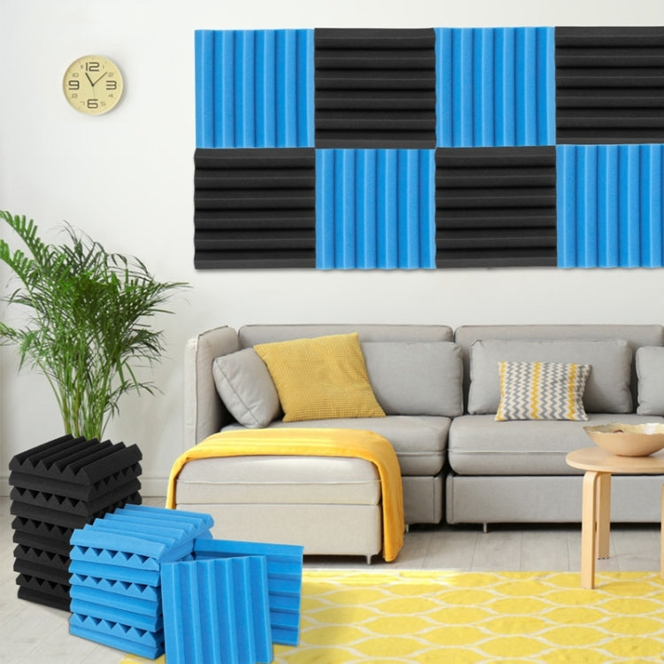 [US Warehouse] 20 PCS Acoustic Foam Panel Wedge Studio Soundproofing Wall Padding, Size: 12x12x2 inch