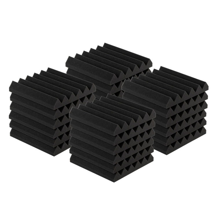[US Warehouse] 24 PCS Acoustic Foam Panel Wedge Studio Soundproofing Wall Padding, Size: 12x12x2 inch