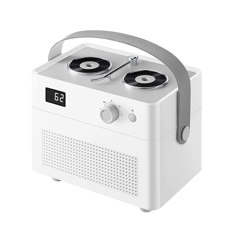 WT-H32 Turntable Style Dual Nozzle Sprayer 1.3L Large Capacity Air Humidifier Mist Water Diffuser (White)