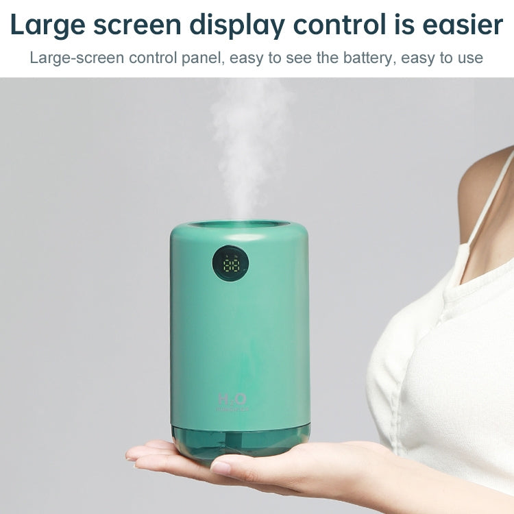 D21 500ML Time Display Air Humidifier Night Light Ultrasonic Mist Sprayer Air Purifier