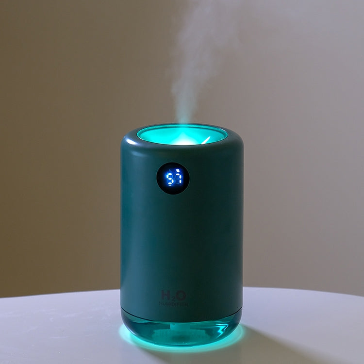 D21 500ML Time Display Air Humidifier Night Light Ultrasonic Mist Sprayer Air Purifier