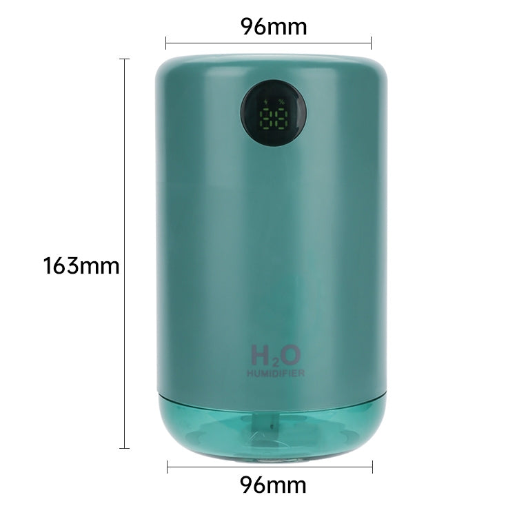 D21 500ML Time Display Air Humidifier Night Light Ultrasonic Mist Sprayer Air Purifier