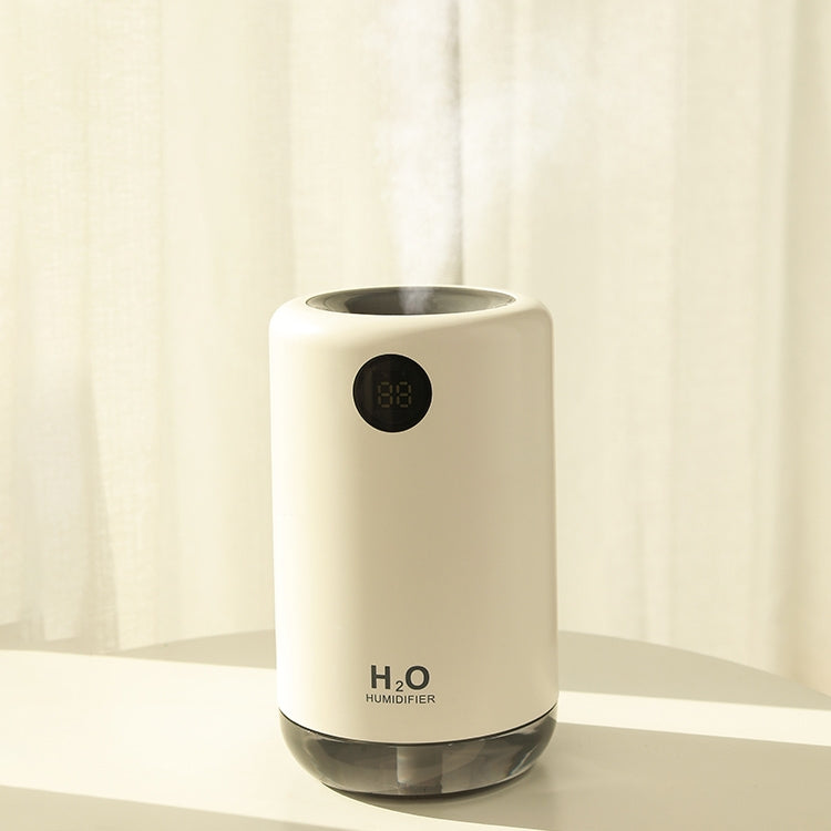 D21 500ML Time Display Air Humidifier Night Light Ultrasonic Mist Sprayer Air Purifier
