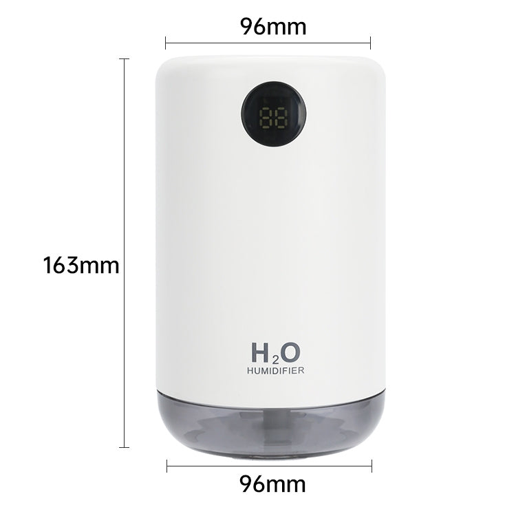 D21 500ML Time Display Air Humidifier Night Light Ultrasonic Mist Sprayer Air Purifier