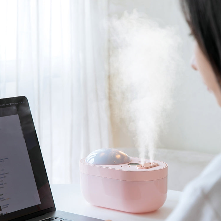 A-69 1000ML Dual-Nozzle Sprayer Projection Light Air Humidifier Nano Mist Sprayer Air Purifier