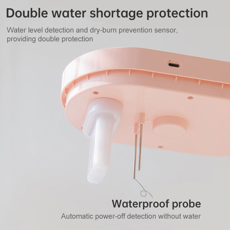 A-69 1000ML Dual-Nozzle Sprayer Projection Light Air Humidifier Nano Mist Sprayer Air Purifier