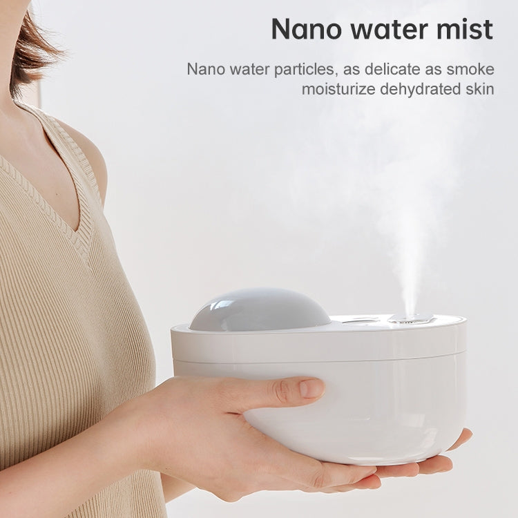 A-69 1000ML Dual-Nozzle Sprayer Projection Light Air Humidifier Nano Mist Sprayer Air Purifier