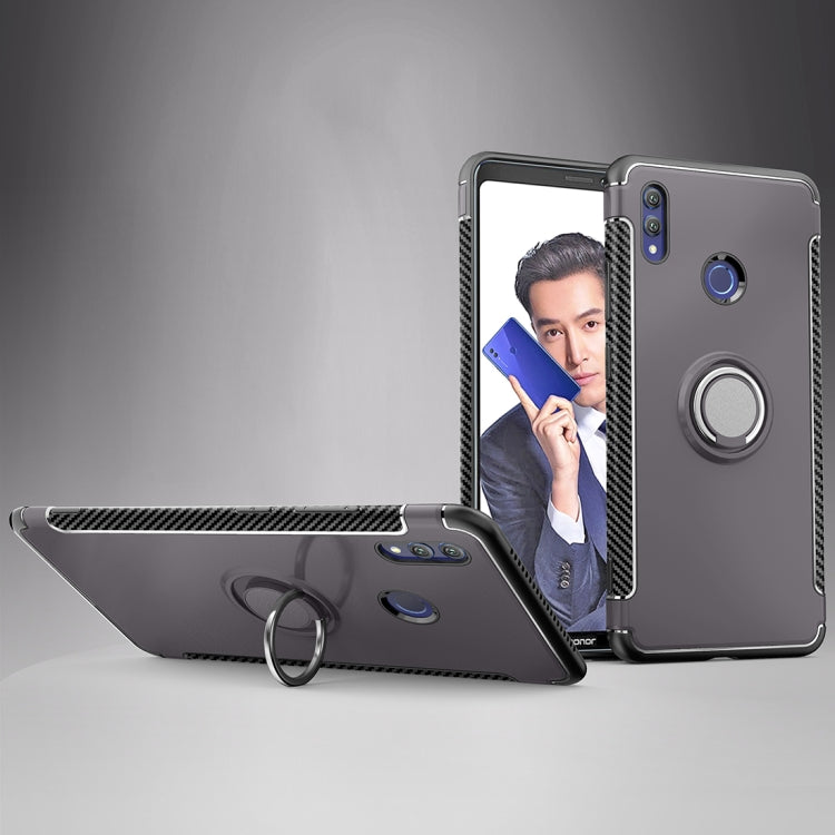 Anti-fall Magnetic Case with 360 Degree Rotating Armor Ring for Huawei Honor Note 10