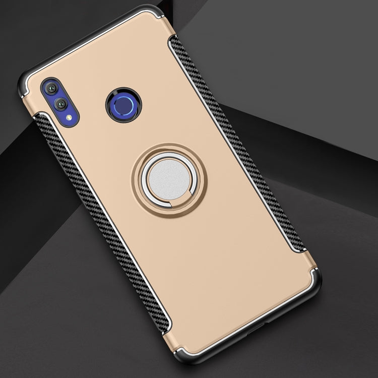 Anti-fall Magnetic Case with 360 Degree Rotating Armor Ring for Huawei Honor Note 10