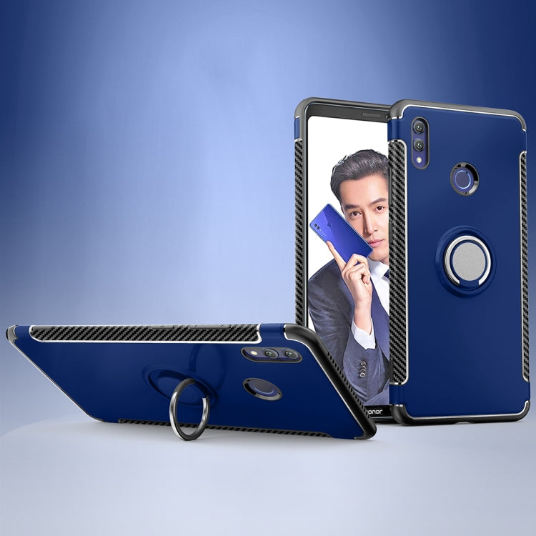 Anti-fall Magnetic Case with 360 Degree Rotating Armor Ring for Huawei Honor Note 10