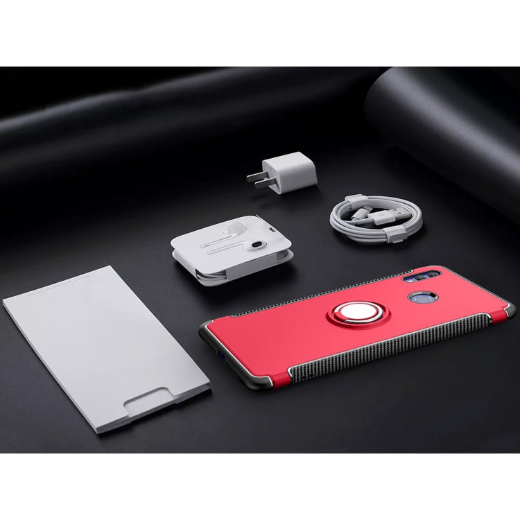 Anti-fall Magnetic Case with 360 Degree Rotating Armor Ring for Huawei Honor Note 10