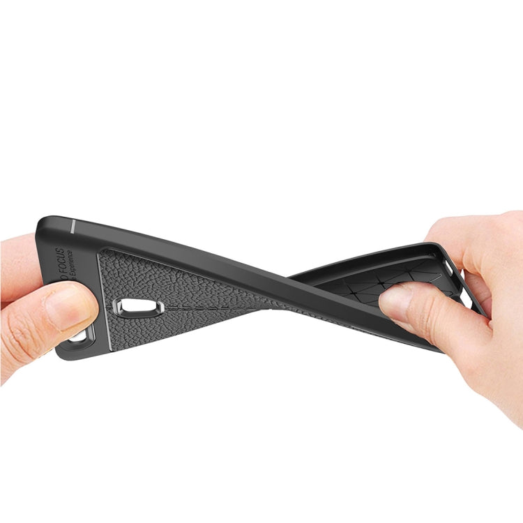 For Huawei  P9 Plus Litchi Texture TPU Protective Case