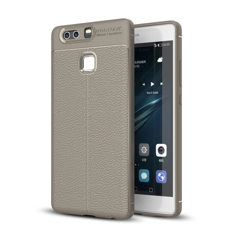 For Huawei  P9 Plus Litchi Texture TPU Protective Case