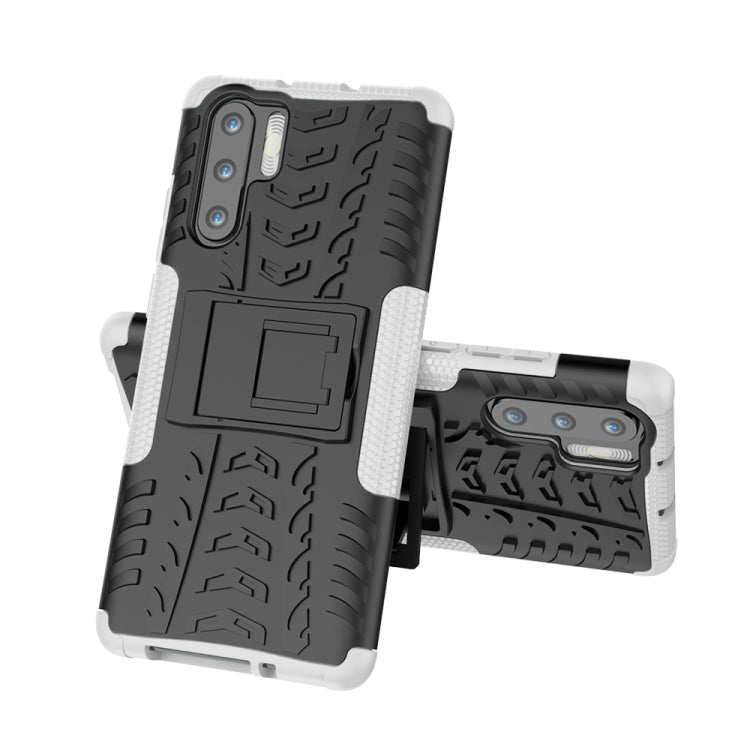 Tire Texture TPU+PC Shockproof Case for Huawei P30 Pro, with Holder