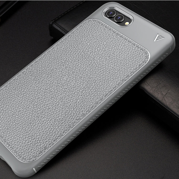 Lenuo for  Leshen Series Huawei Nova 2s TPU Litchi Texture Dropproof Protective Back Cover Case