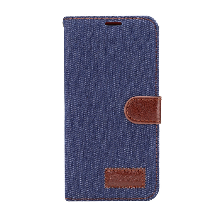 Dibase for Huawei Mate 10 Pro Denim Texture Horizontal Flip Leather Case with Holder & Card Slots