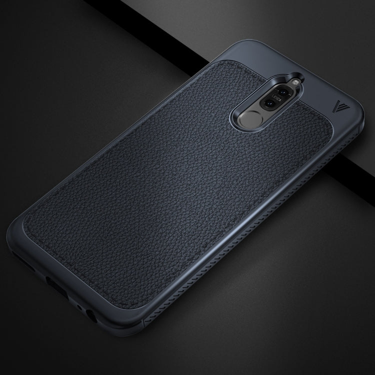 Lenuo for  Leshen Series Huawei Mate 10 Lite TPU Litchi Texture Dropproof Protective Back Cover Case
