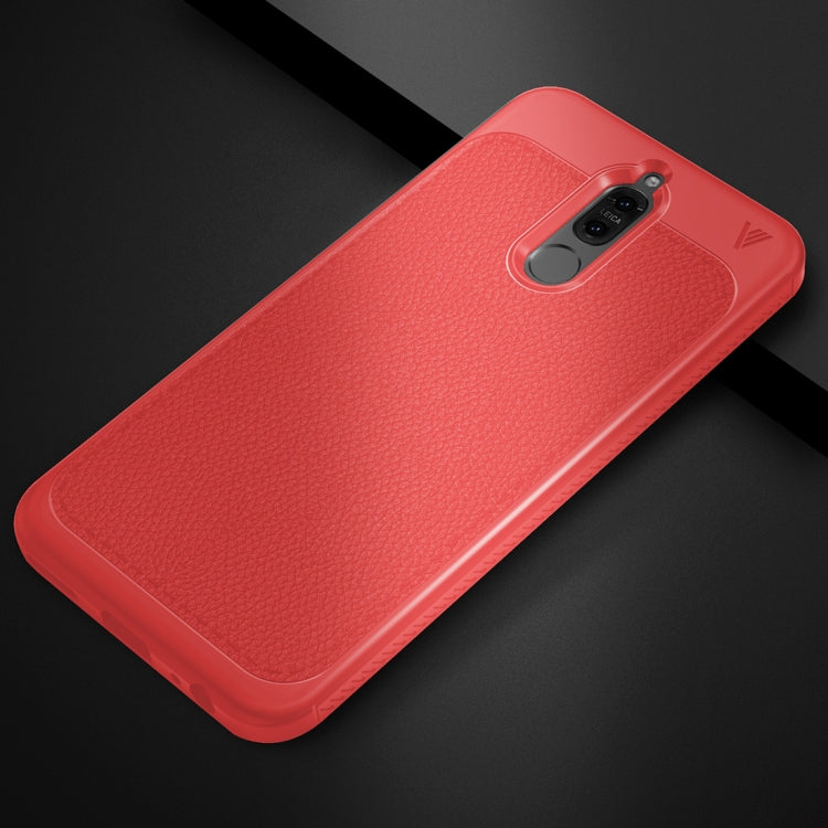 Lenuo for  Leshen Series Huawei Mate 10 Lite TPU Litchi Texture Dropproof Protective Back Cover Case