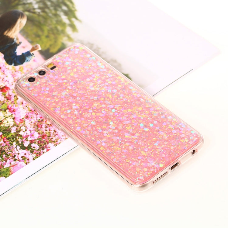 For Huawei  Honor 9 Glitter Powder Soft TPU Protective Case