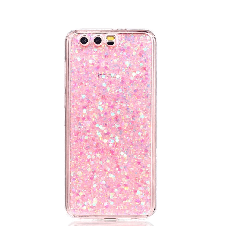 For Huawei  Honor 9 Glitter Powder Soft TPU Protective Case