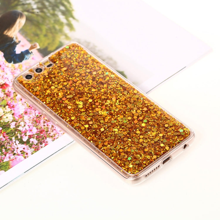 For Huawei  Honor 9 Glitter Powder Soft TPU Protective Case