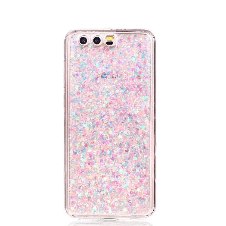 For Huawei  Honor 9 Glitter Powder Soft TPU Protective Case