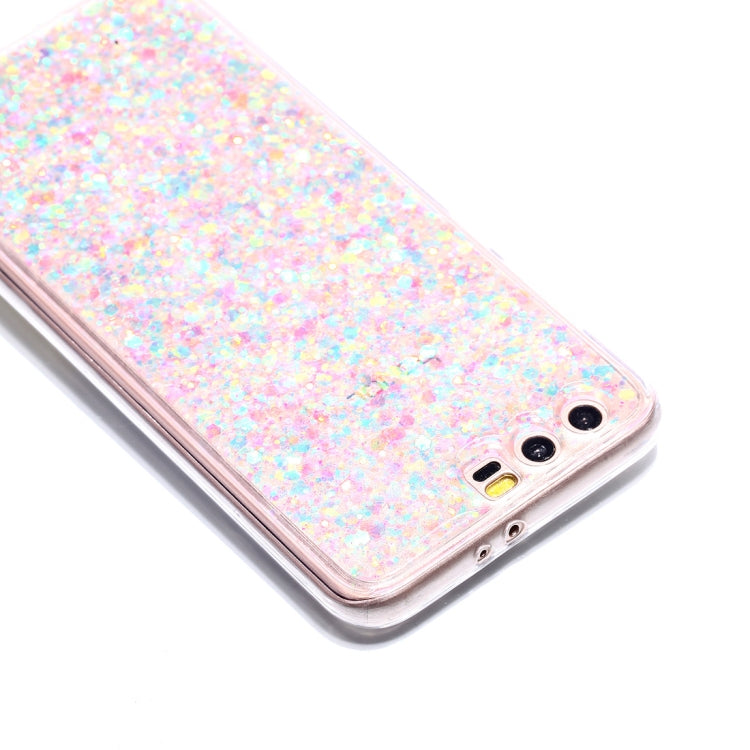 For Huawei  Honor 9 Glitter Powder Soft TPU Protective Case