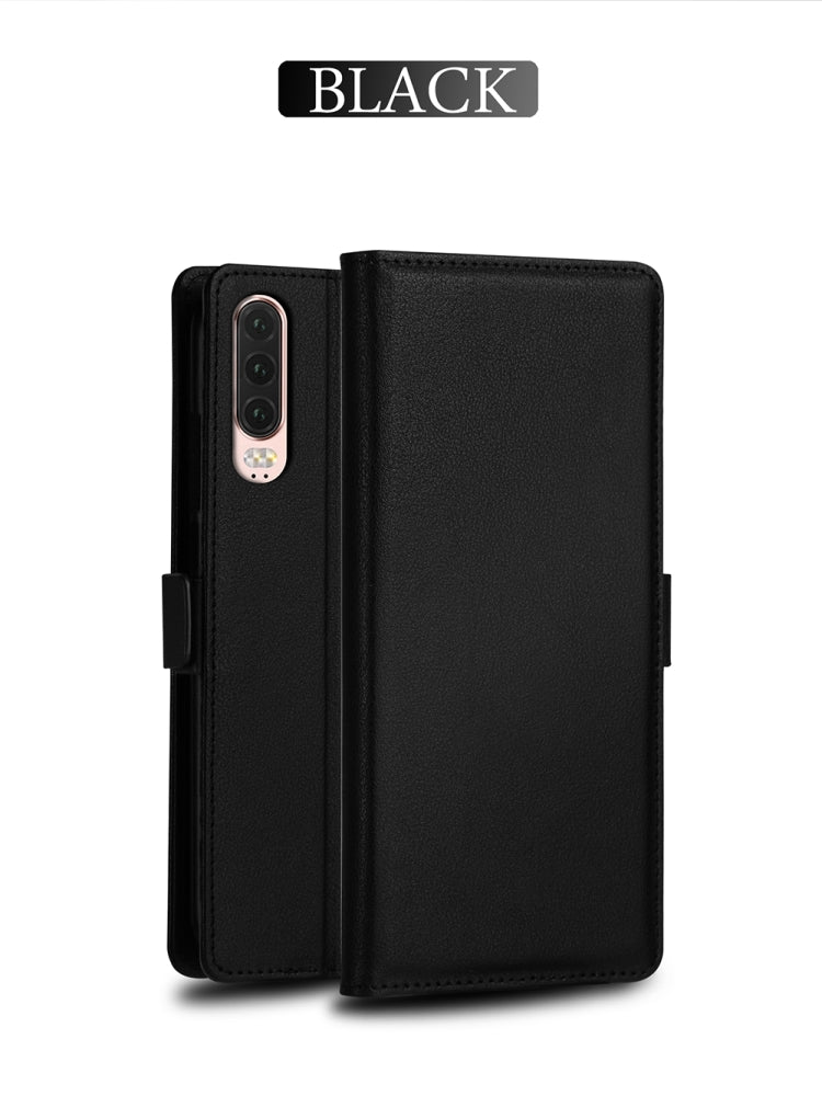 DZGOGO MILO Series PC + PU Horizontal Flip Leather Case for Huawei P30, with Holder & Card Slot & Wallet