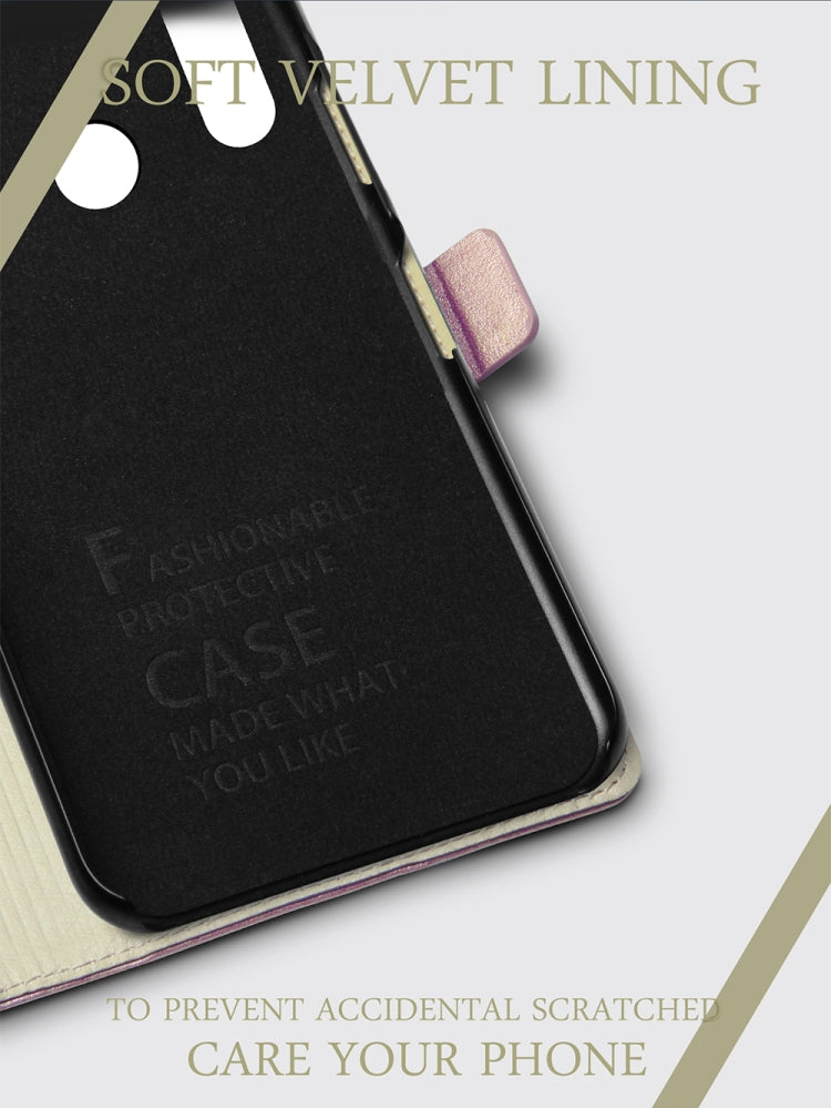 DZGOGO MILO Series PC + PU Horizontal Flip Leather Case for Huawei P Smart (2019), with Holder & Card Slot & Wallet