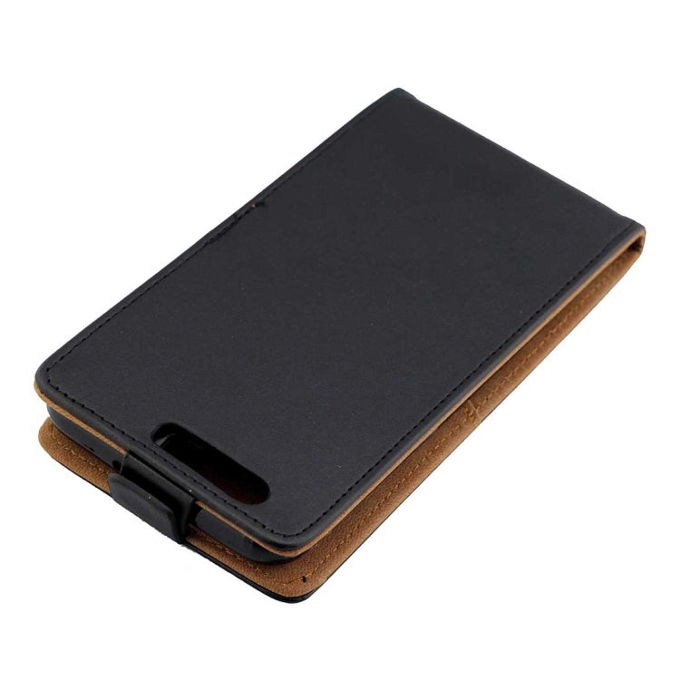 For Huawei  Honor 9 TPU Business Style Vertical Flip Protective Leather Case with Card Slot (Black)