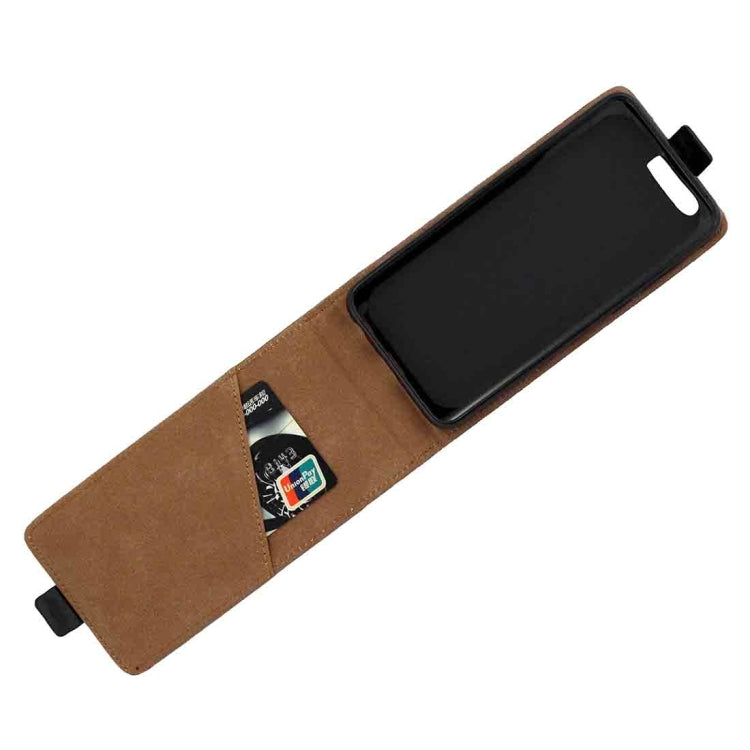 For Huawei  Honor 9 TPU Business Style Vertical Flip Protective Leather Case with Card Slot (Black)