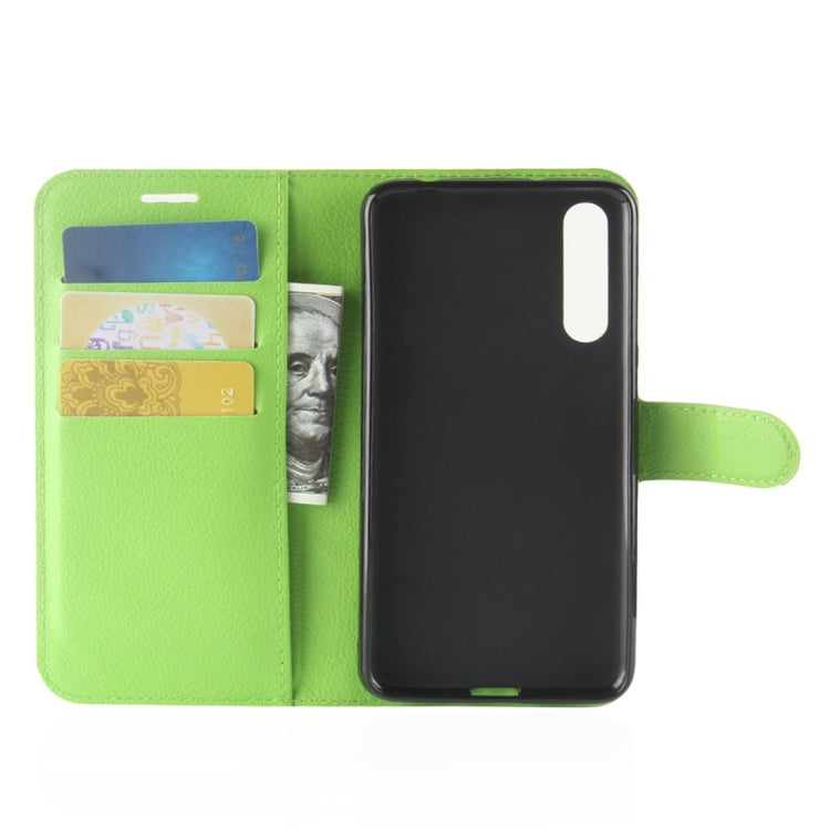 For Huawei  P20 Pro Litchi Texture Horizontal Flip Leather Case with Wallet & Holder & Card Slots