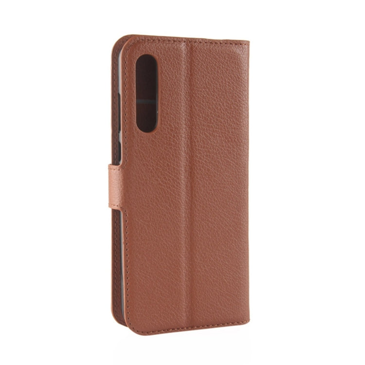 For Huawei  P20 Pro Litchi Texture Horizontal Flip Leather Case with Wallet & Holder & Card Slots