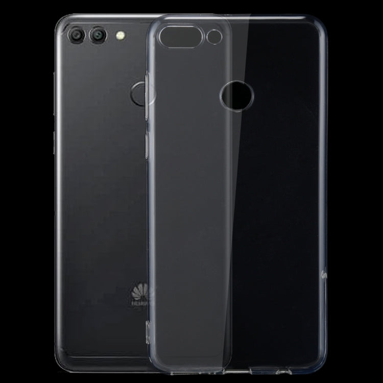 For Huawei  Y9 (2018) 0.75mm Ultra-thin Transparent TPU Protective Case(Transparent)