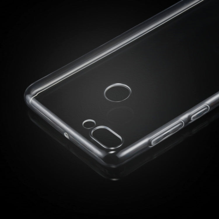 50 PCS for Huawei Y9 (2018) 0.75mm Ultra-thin Transparent TPU Protective Case