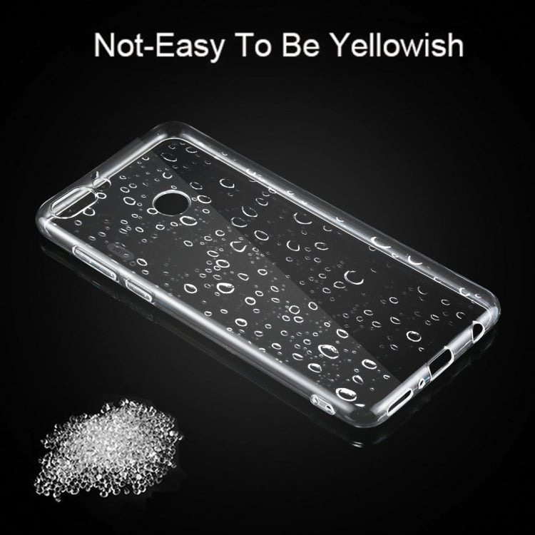 50 PCS for Huawei Y9 (2018) 0.75mm Ultra-thin Transparent TPU Protective Case